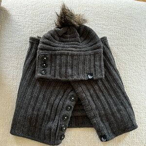 Infinity Scarf and Pom Pom Hat